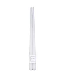 CANDELA STELO BIANCA 400X22 2 PZ.                                        
